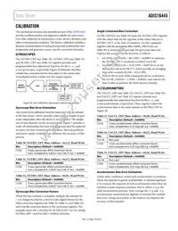 ADIS16445AMLZ Datasheet Page 19