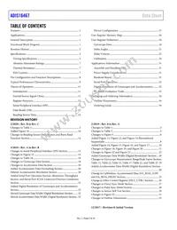 ADIS16467-3BMLZ Datasheet Page 2