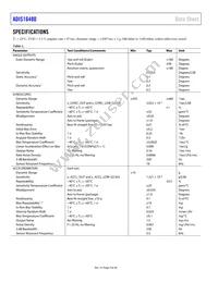 ADIS16480AMLZ Datasheet Page 4