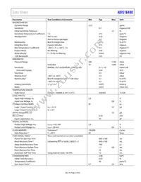 ADIS16480AMLZ Datasheet Page 5