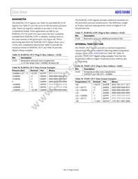 ADIS16480AMLZ Datasheet Page 23