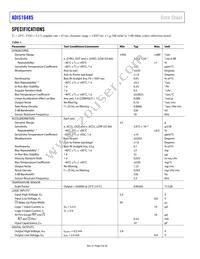 ADIS16485AMLZ Datasheet Page 4