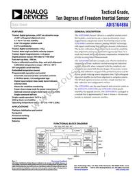 ADIS16488CMLZ Datasheet Cover