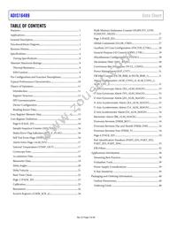 ADIS16489BMLZ-P Datasheet Page 2