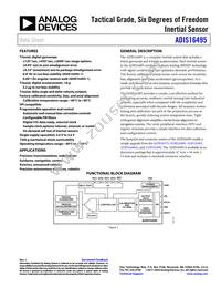 ADIS16495-3BMLZ Datasheet Cover