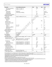 ADIS16495-3BMLZ Datasheet Page 5