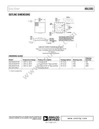 ADL5303ACPZ-RL Datasheet Page 21