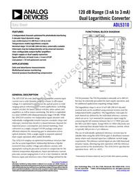 ADL5310ACP-R2 Datasheet Cover