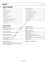 ADL5561ACPZ-R7 Datasheet Page 2