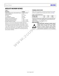 ADL5565ACPZ-R7 Datasheet Page 9