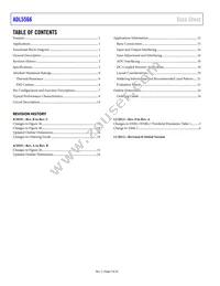 ADL5566ACPZ-R7 Datasheet Page 2