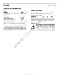 ADL5566ACPZ-R7 Datasheet Page 6