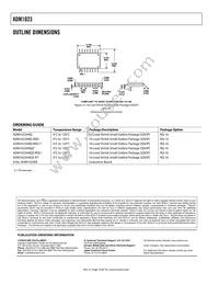 ADM1023ARQZ-R7 Datasheet Page 18