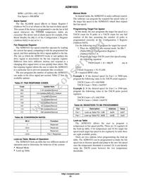 ADM1033ARQZ-RL7 Datasheet Page 23