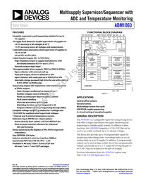 ADM1063ASUZ-REEL7 Datasheet Cover