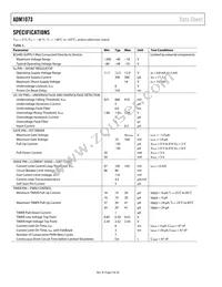 ADM1073ARU Datasheet Page 4