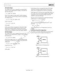 ADM1073ARU Datasheet Page 17