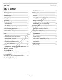 ADM1168ASTZ-RL7 Datasheet Page 2