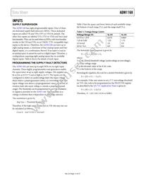 ADM1168ASTZ-RL7 Datasheet Page 11