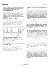 ADM1168ASTZ-RL7 Datasheet Page 22