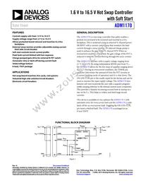ADM1170-1AUJZ-RL7 Datasheet Cover