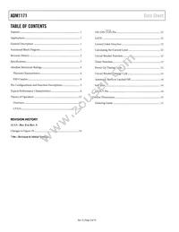 ADM1171-2AUJZ-RL7 Datasheet Page 2