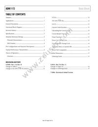 ADM1172-1AUJZ-RL7 Datasheet Page 2