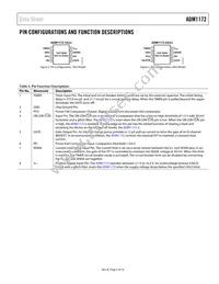 ADM1172-1AUJZ-RL7 Datasheet Page 5