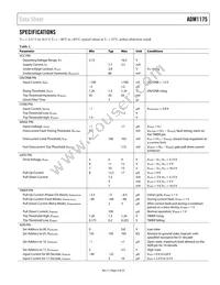 ADM1175-4ARMZ-R7 Datasheet Page 3