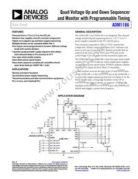 ADM1186-1ARQZ-REEL Datasheet Cover