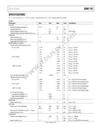 ADM1191-2ARMZ-R7 Datasheet Page 3
