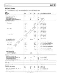 ADM1192ARMZ-R7 Datasheet Page 3