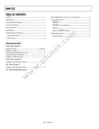 ADM1232ARN-REEL7 Datasheet Page 2