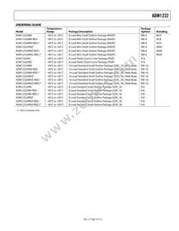 ADM1232ARN-REEL7 Datasheet Page 9