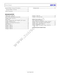 ADM1266ACPZ-R7 Datasheet Page 3