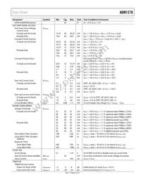 ADM1278-3ACPZ Datasheet Page 5