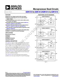 ADM1818-5AKSZ-RL7 Datasheet Cover