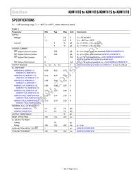 ADM1818-5AKSZ-RL7 Datasheet Page 3