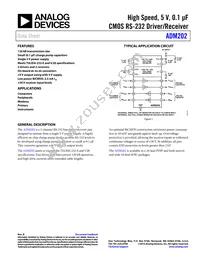 ADM202JRN-REEL7 Datasheet Cover