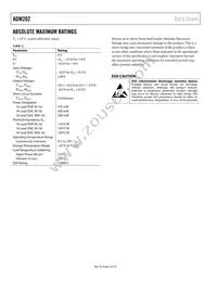 ADM202JRN-REEL7 Datasheet Page 4