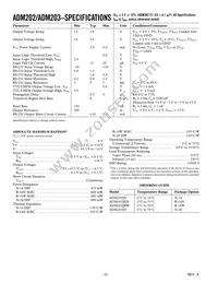 ADM202JRW-REEL Datasheet Page 2