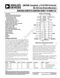 ADM211EARU-REEL7 Datasheet Cover
