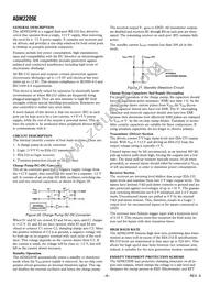 ADM2209EARU-REEL Datasheet Page 8