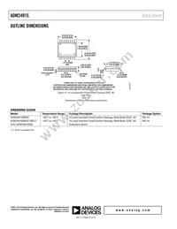 ADM2491EBRWZ Datasheet Page 16