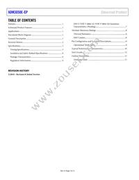 ADM3050ETRWZ-EP-RL Datasheet Page 2
