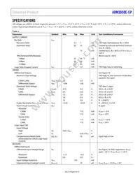 ADM3050ETRWZ-EP-RL Datasheet Page 3