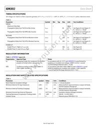 ADM3052BRWZ-REEL7 Datasheet Page 4