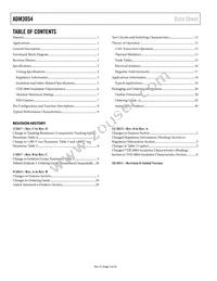 ADM3054WBRWZ-RL7 Datasheet Page 2