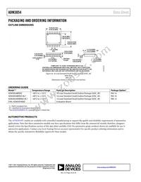 ADM3054WBRWZ-RL7 Datasheet Page 20