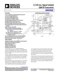 ADM3056EBRIZ-RL Datasheet Cover